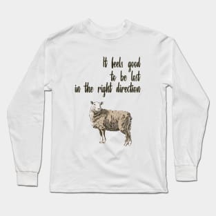 Sheep Quote Long Sleeve T-Shirt